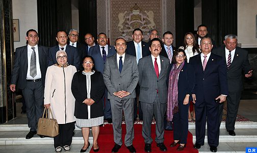 رئيس برلمان أمريكا الوسطى يشيد بعلاقات الصداقة والتعاون مع البرلمان المغربي