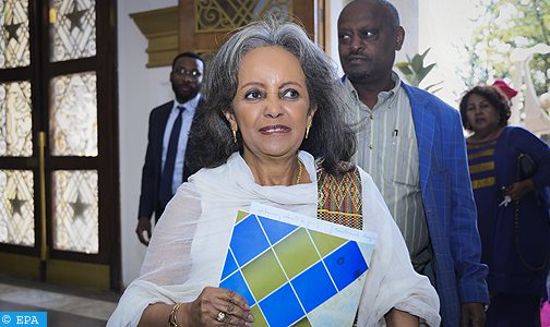 ساهلوورك زيودي، دبلوماسية بارزة على رأس الجمهورية الديمقراطية الفدرالية لاثيوبيا
