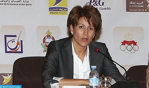 نزهة بدوان مستشارة بالمكتب التنفيذي لاتحاد الاتحادات الرياضية العربية