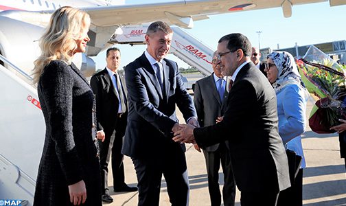 الوزير الاول التشيكي يبدأ زيارة رسمية للمغرب