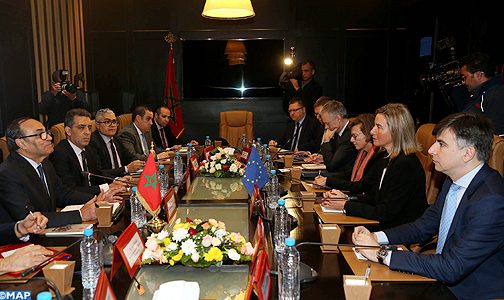 موغيريني تؤكد على أهمية تعزيز العلاقات بين المغرب والاتحاد الأوروبي والتفكير في تأسيس شراكة جديدة