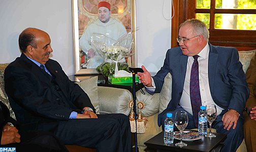 تطورات قضية الصحراء المغربية محور مباحثات بين السيد ولد الرشيد ورئيس مجلس النواب الإيرلندي