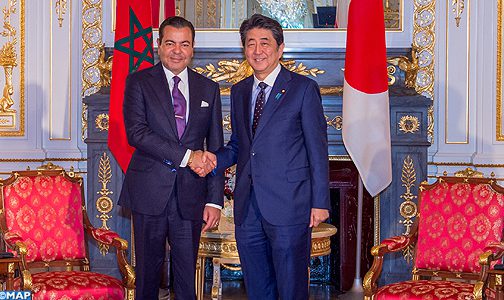 صاحب السمو الملكي الأمير مولاي رشيد يتباحث بطوكيو مع الوزير الأول الياباني