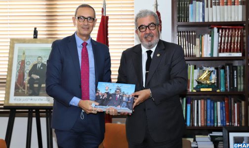 المدير العام لوكالة المغرب العربي للأنباء يتباحث مع ممثل صندوق الأمم المتحدة للسكان بالمغرب