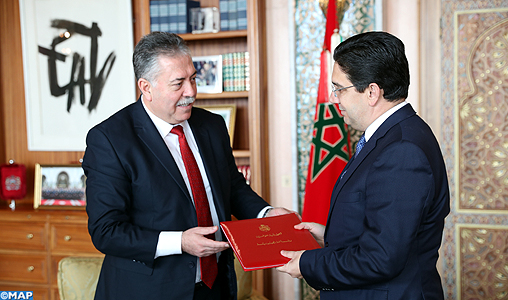 M. Bourita reçoit un émissaire du président tunisien, porteur d’un message à SM le Roi
